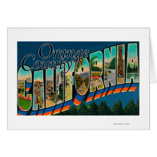 Condado de Orange, California - escenas grandes de