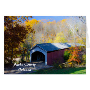 Condado de Parke Bridge Cubierto Estrecho, Indiana
