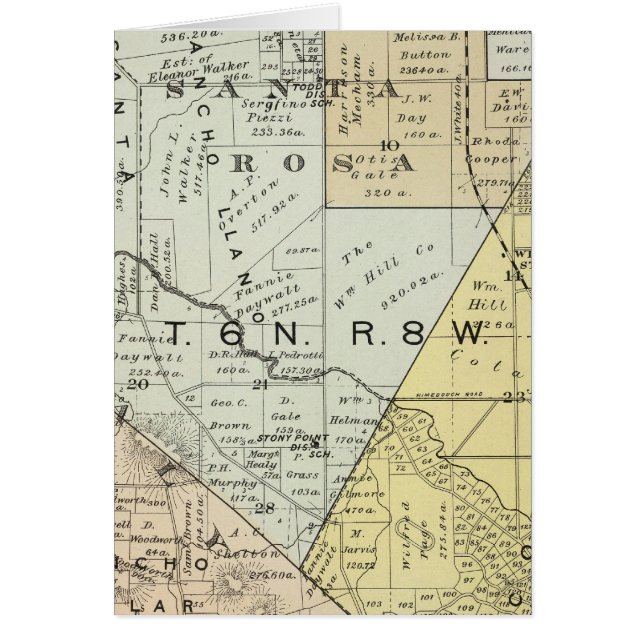 Condado de Sonoma, California 22 (Frente)