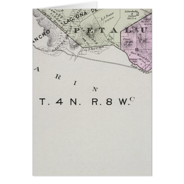 Condado de Sonoma, California 9 (Frente)