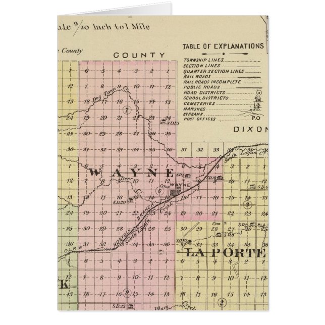 Condado de Wayne, Nebraska (Frente)