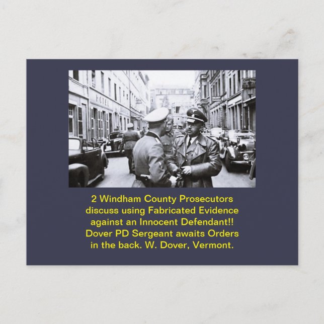 Condado de West Dover Windham: Postal (Anverso)