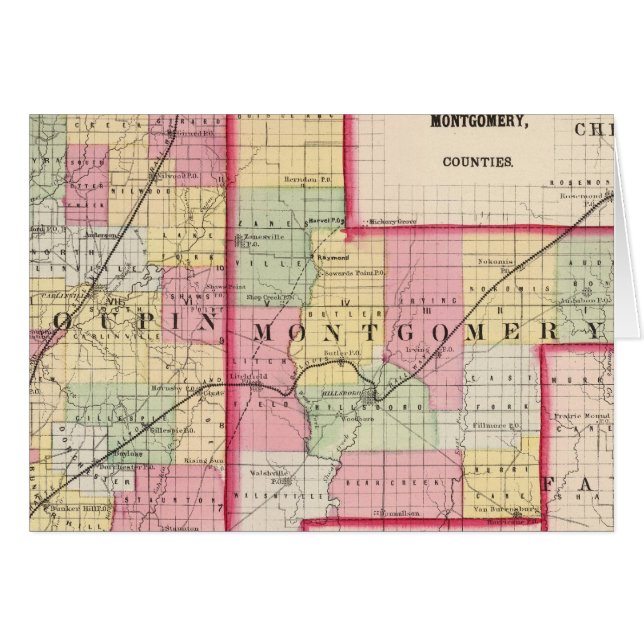Condados de Macoupin, Montgomery (Anverso (Horizontal))