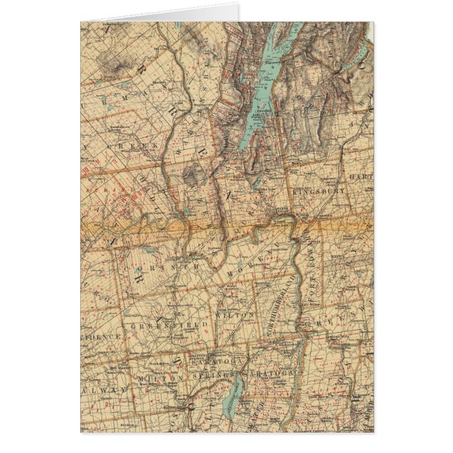 Condados de Warren, Saratoga y Washington (Frente)