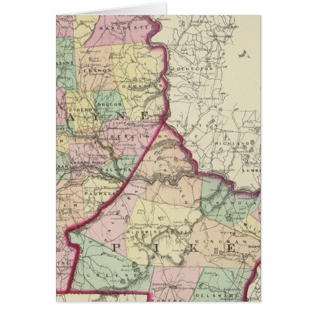 Condados de Wayne, Pike (Frente)