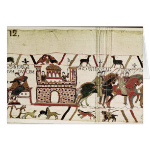 Conde Harold de la tapicería de Bayeux al duque de