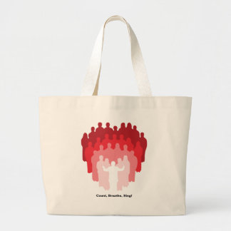 ¡Conde, Respira, Canta! Bolsa de Tote Grande