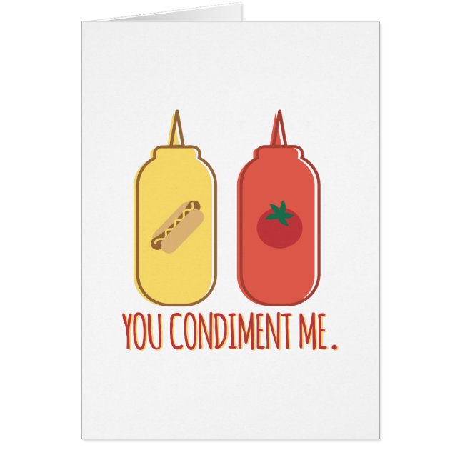 Condimento yo (Frente)