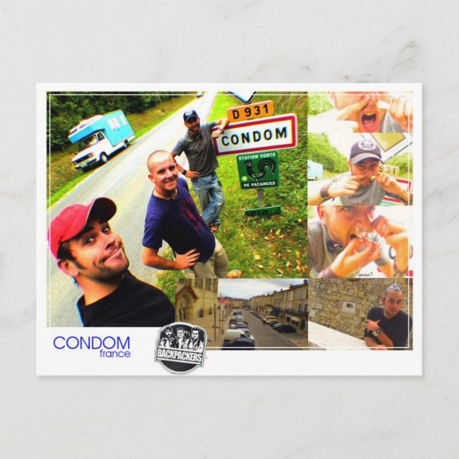 Condón - postal (Anverso)