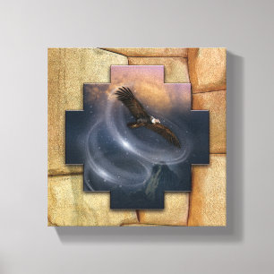 Cóndor - Arte de Pared con Lienzo