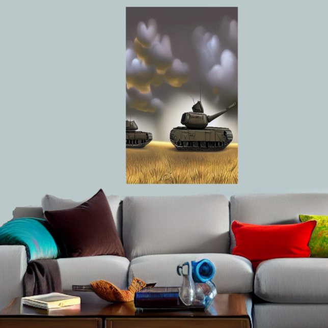 Conducción al campo de batalla | Poster de arte de (Subido por el creador)