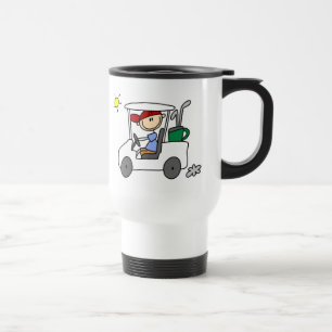 Conducción de la taza del carro de golf