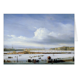 Conducción en el Neva, 1854