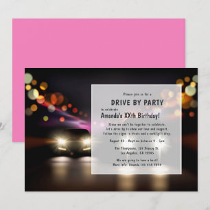 Conducción nocturna por invitación de fiesta de cu