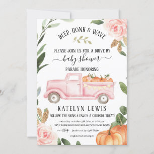 Conducción Por Invitación A Baby Shower Del Chica 
