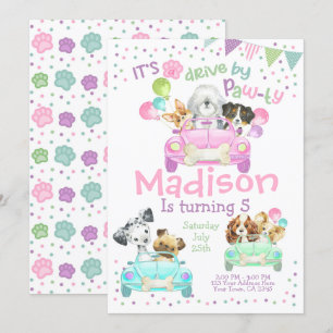 Conducción por invitación, invitación de cumpleaño