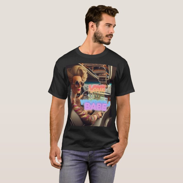 Conduciendo por la camiseta del Sunset Club (Anverso completo)