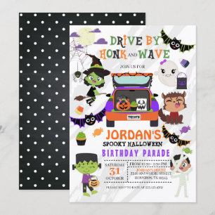 Conducir Por Invitación Al Desfile De Cumpleaños D