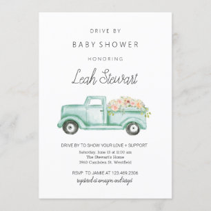 Conducir por invitación de Baby Shower