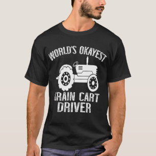 Conductor de la camiseta con el grano más Okayest