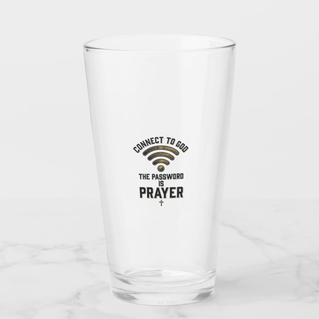 Conectar con Dios Oración Cristiana Diseño de Vect (Anverso)