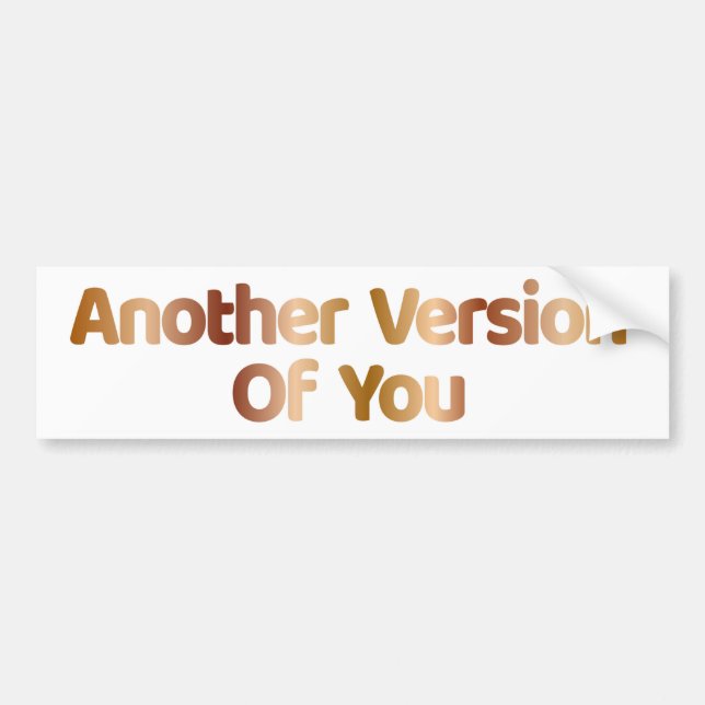 Conectar la pegatina del parachoques (Frente)