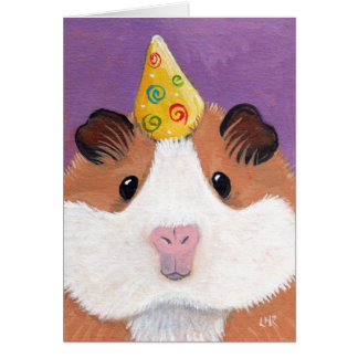 Conejillo de Indias caprichoso en un ilustracion