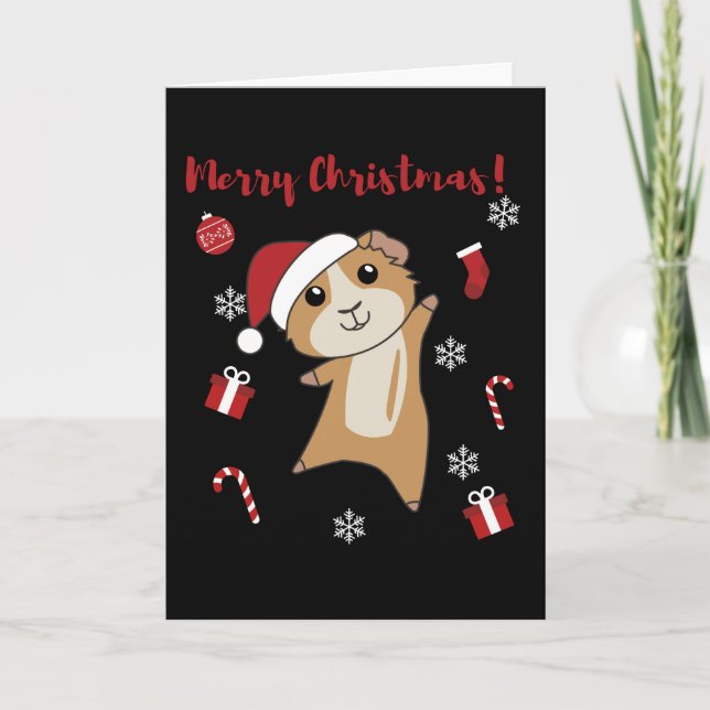 Conejillos de Indias Navidad Animales de Invierno (Anverso)