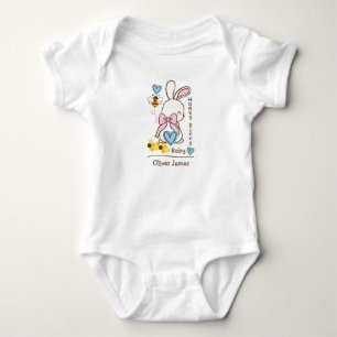 Conejito Bebé – Mameluco de Bebé Personalizado