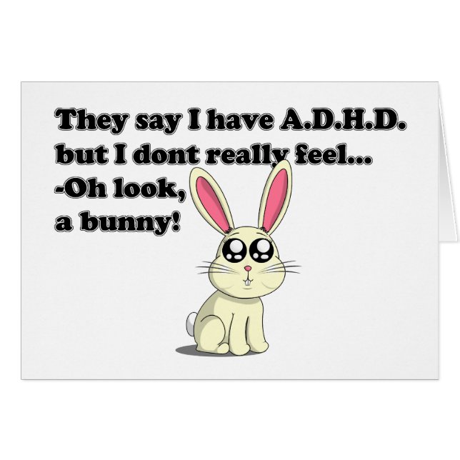 Conejito de ADHD (Anverso (Horizontal))