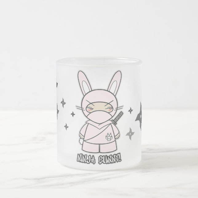 ¡Conejito de Ninja! Con la taza de Shurikens (Centro)