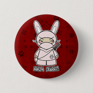 ¡Conejito de Ninja! En botón rojo