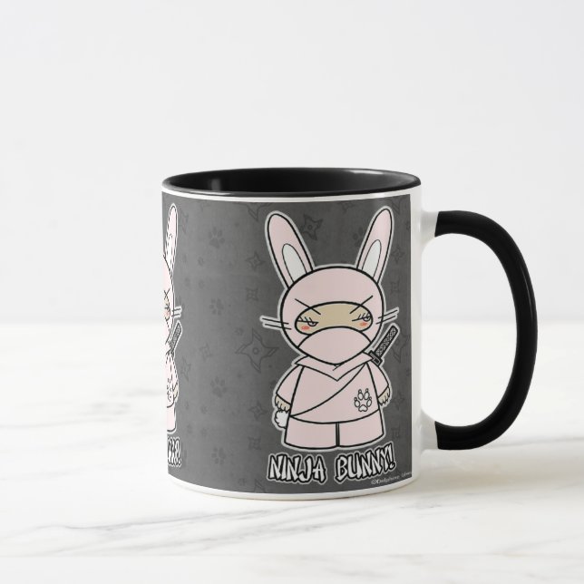 ¡Conejito de Ninja! Taza (Derecha)
