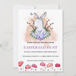Conejito de Pascua, Invitación a la búsqueda de hu