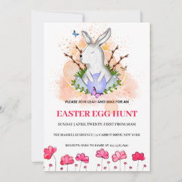 Conejito de Pascua, Invitación a la búsqueda de hu