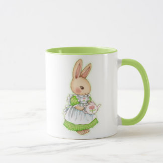 Conejito del té - taza linda del conejo
