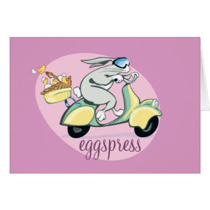 Conejito Eggspress de la vespa