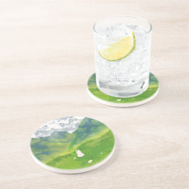 Conejito en Posavasos de Arenisca de Mountain View