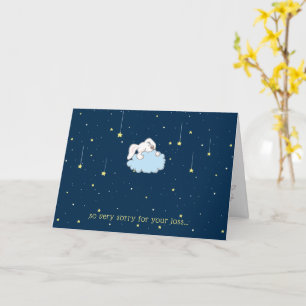 Conejito en una nube _ Pérdida de una tarjeta de c