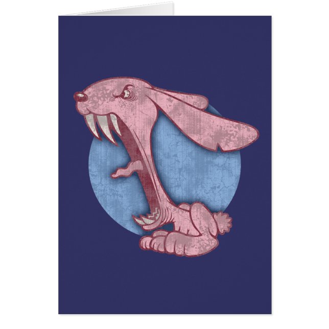 Conejito malvado rosado (Frente)