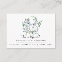 Conejito nuevo hogar Invitación móvil