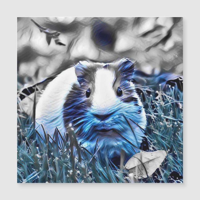 conejo azul (Anverso)
