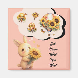 Conejo Bebé Con Imán De Giro