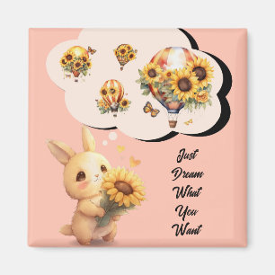 Conejo Bebé Con Imán De Giro