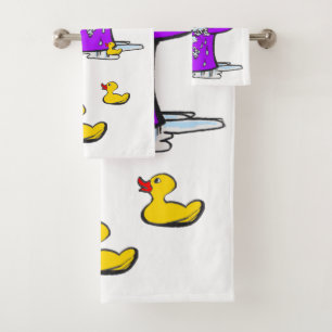 Conejo burbujeante con toalla de baño Personalizad