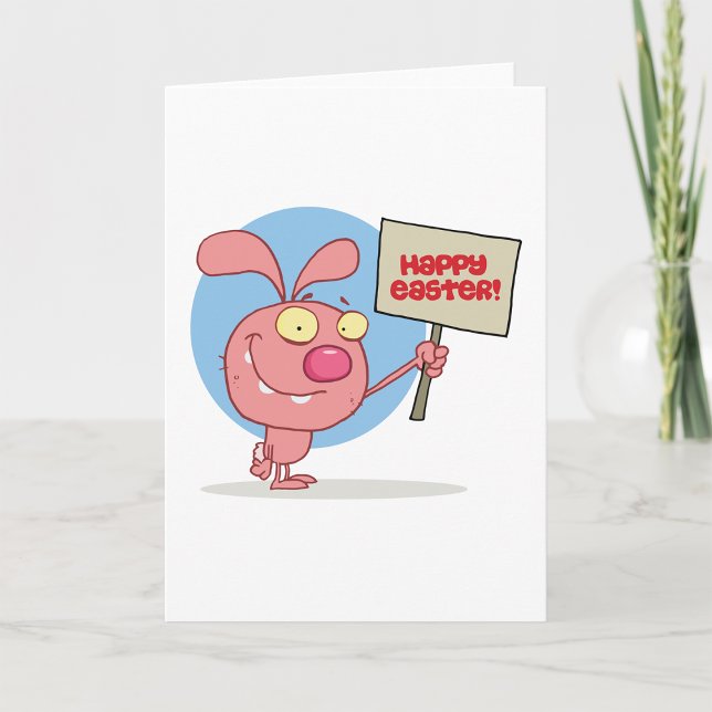 Conejo con tarjetas de felicitación de Rótulo de P (Subido por el creador)