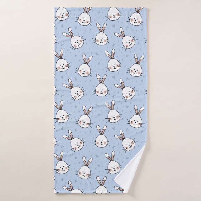 Conejo Cute (Toalla de baño)