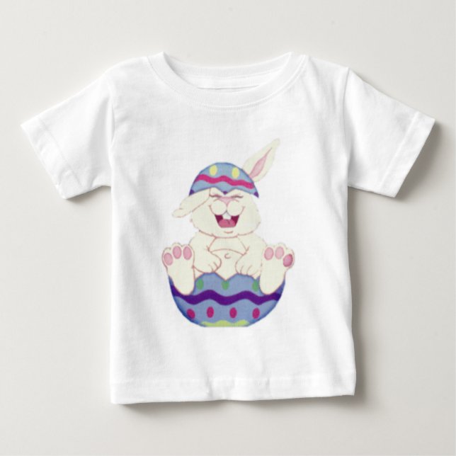 Conejo de huevo de Pascua - Camisa infantil (Anverso)