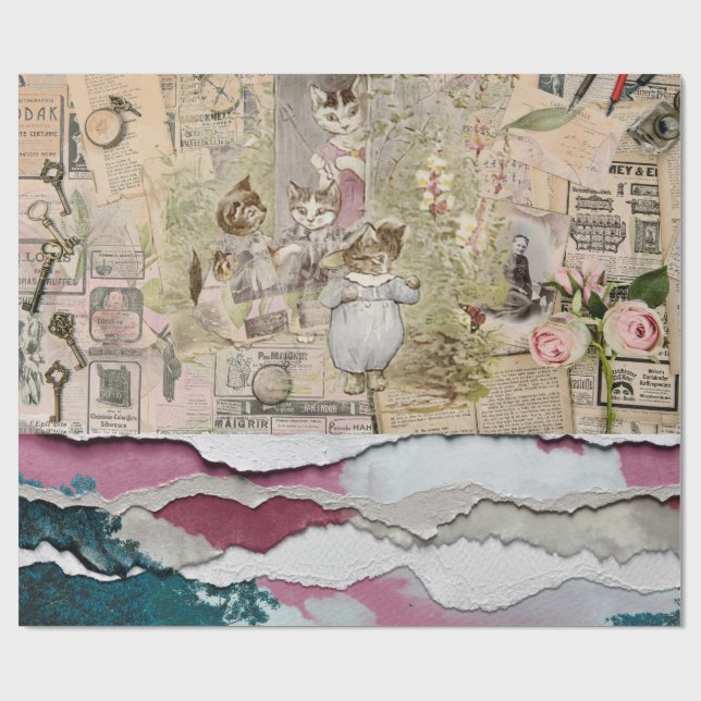 conejo de papel torcido (Superficie plana)