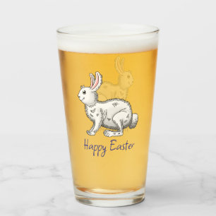 Conejo de Pascua blanco
